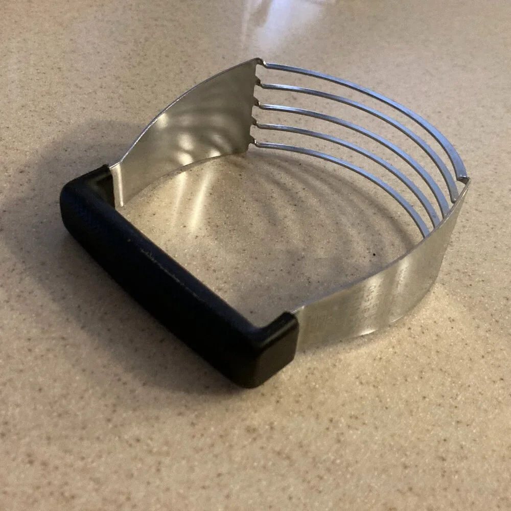 Dough Blender Black Handle Ekco Chromium Plated  NOS